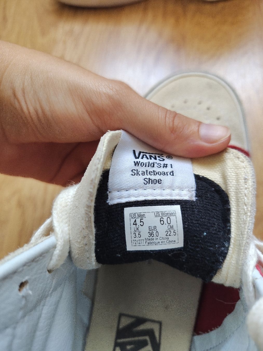 Vans Chaussures hommes: Vans patchwork Sk8-Hi 36EU – Neuf (Voir description) à Fleurier par Spoutnik47 2