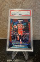 NBA LeBron Prizm Ruby wave PSA 9