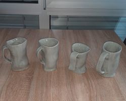Bierkrüge krumm