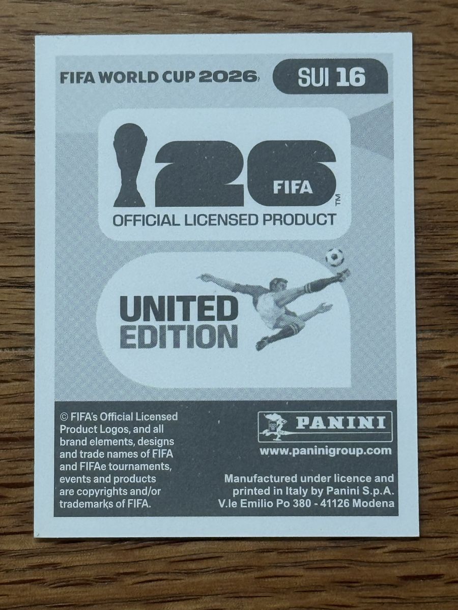 Panini Sammelbilder & Trading cards: Panini Sticker WM 2026 - Aebischer – Neu (gemäss Beschreibung) aus Mägenwil von Goldfire 1