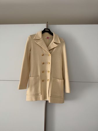 Busnel Strickjacke Zweireiher Vintage