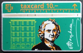 Taxcard - Jean Jacques Rousseau - CH
