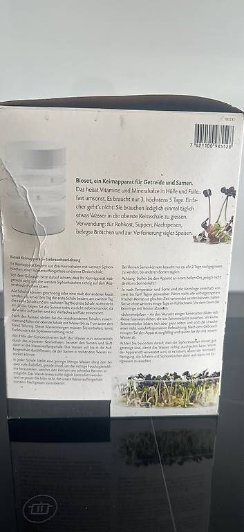 Elettrodomestici da cucina: Keimapparat Green Gourmet – Usato da Ebikon venduto da Zweigi 1