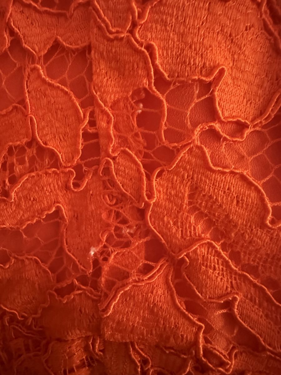 Sandro Vestiti: Sandro Spitzenkleid, Orange, Sommerlich, Gr. 1 – Usato da Zollikon venduto da snowflake10- 2