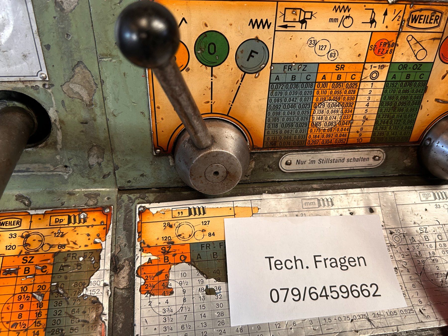 Tutte le macchine: WEILER Drehbank – Usato da Münchenstein venduto da fransch 9