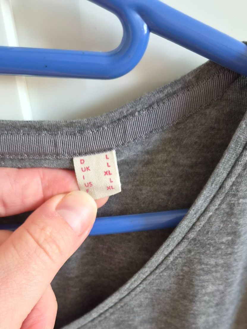 Esprit T-shirt: Esprit Langarmshirt dunkelgrau L – Usato da Zürich venduto da c.line89 1