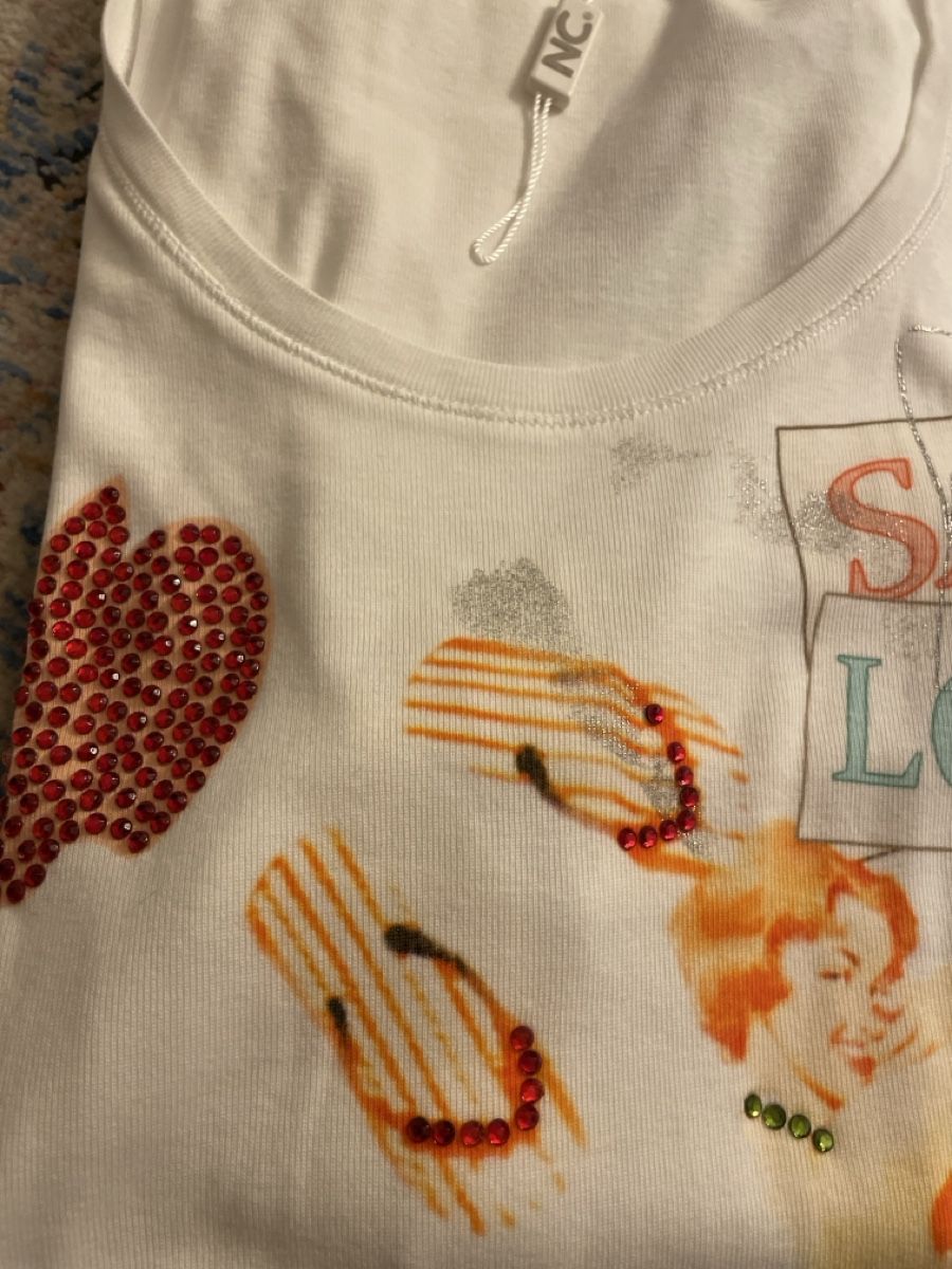 T-Shirts: NC Nice Connection Shirt, Sommerliches Design, – Gebraucht aus Wahlen b. Laufen von Salome7 2