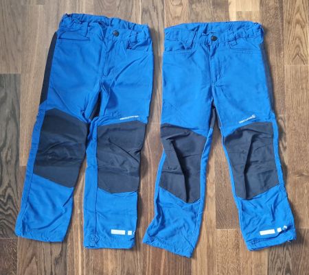2x Trekking Outdoor Hosen Trevolution blau Grösse 110/116