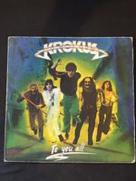 Krokus – To You All Original Vinyl LP Hard Rock