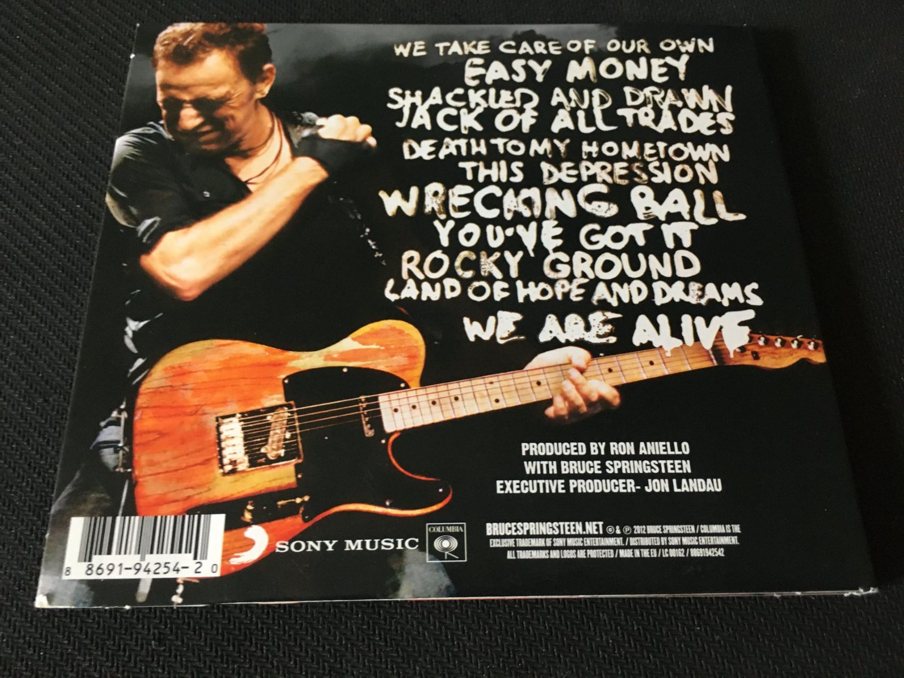CD: Bruce Springsteen - Wrecking Ball -CD- Digipak – Usato da St.Gallen venduto da MedienJoe 2