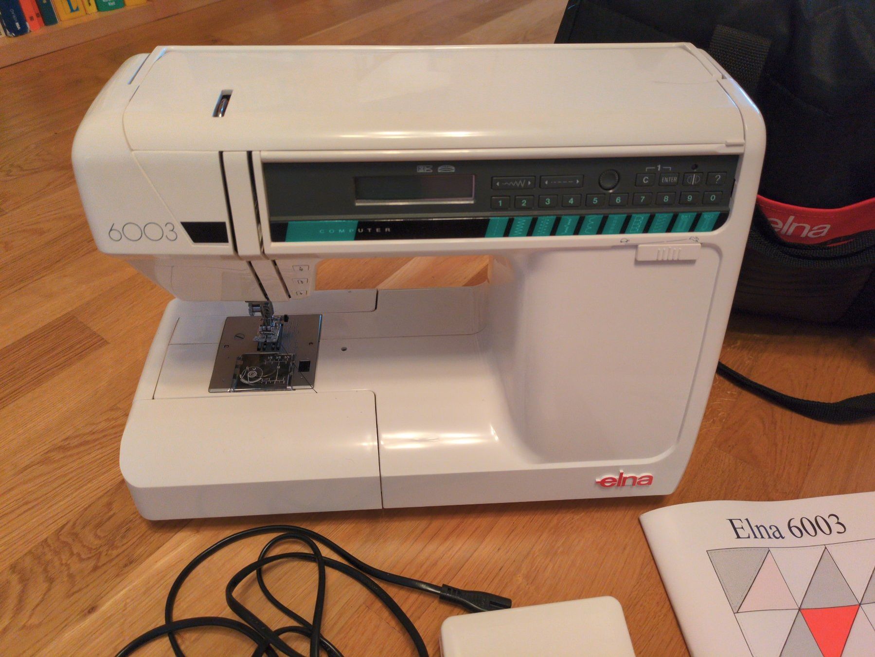 Elna Macchine da cucire: Elna 6003 Nähmaschine – Usato da Basel venduto da Shoji02 3