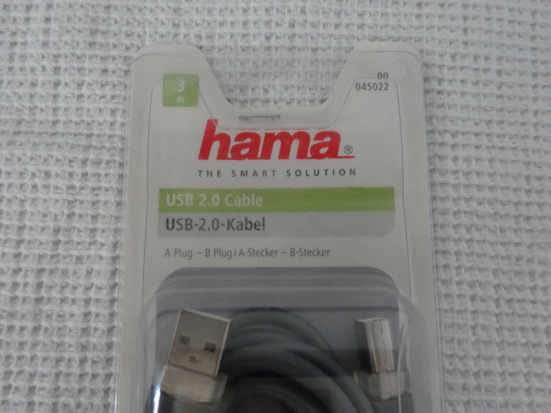 Hama Cavi: Hama USB 2.0.-Kabel 3 Meter – Nuovo e nell'imballaggio originale da Neerach venduto da jenny062 1