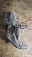 Varese Stiefeletten Damen grau Leder Gr. 39