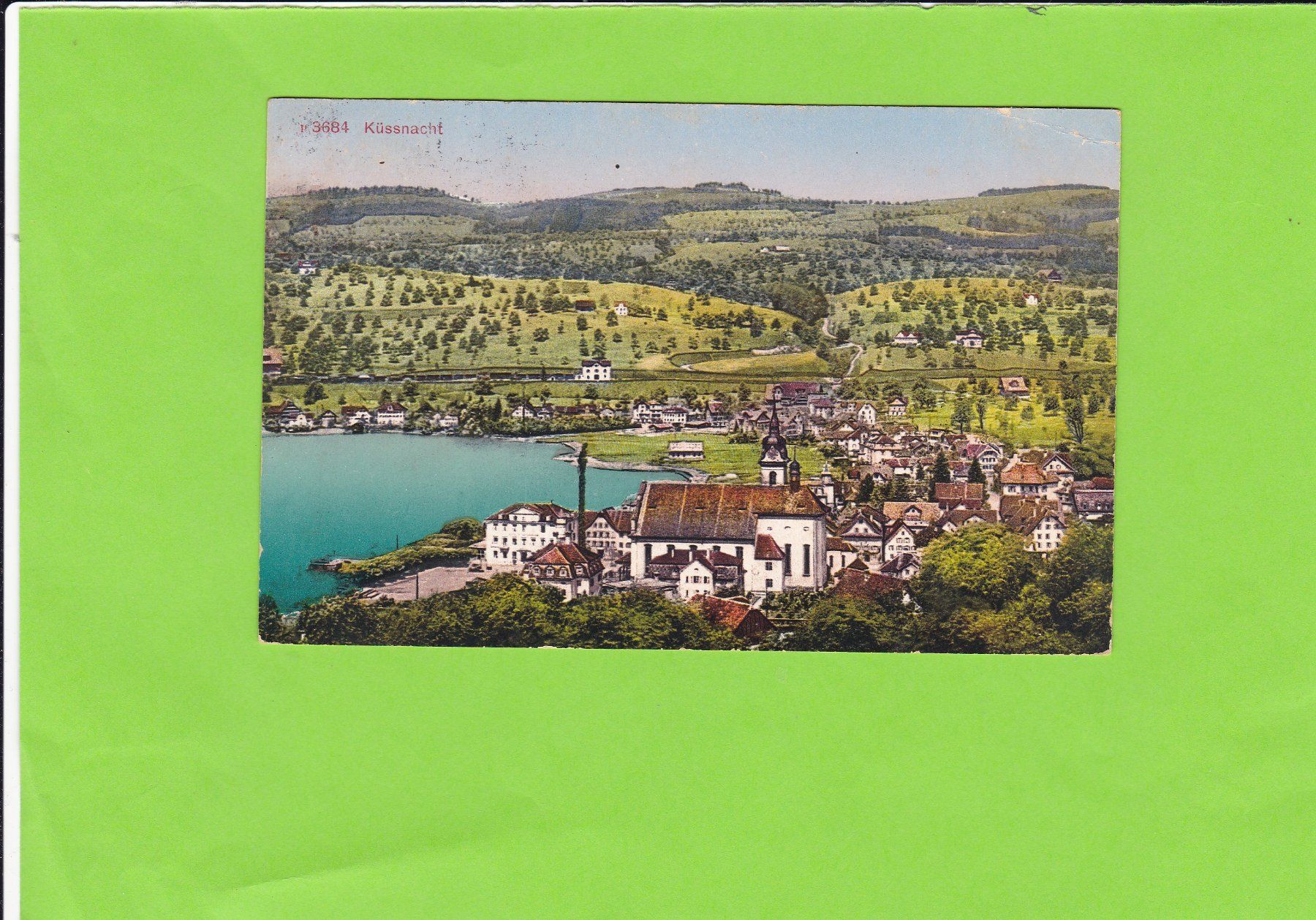 Cartoline postali: Küssnacht--1923 versendet – Usato da St. Peterzell venduto da neckertal