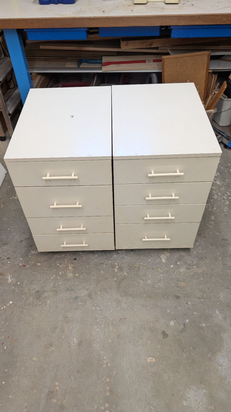 Ikea Banconi: 2x Schubladenelemente mit Rollen ab 1 CHF – Usato da Meisterschwanden venduto da sam_266y