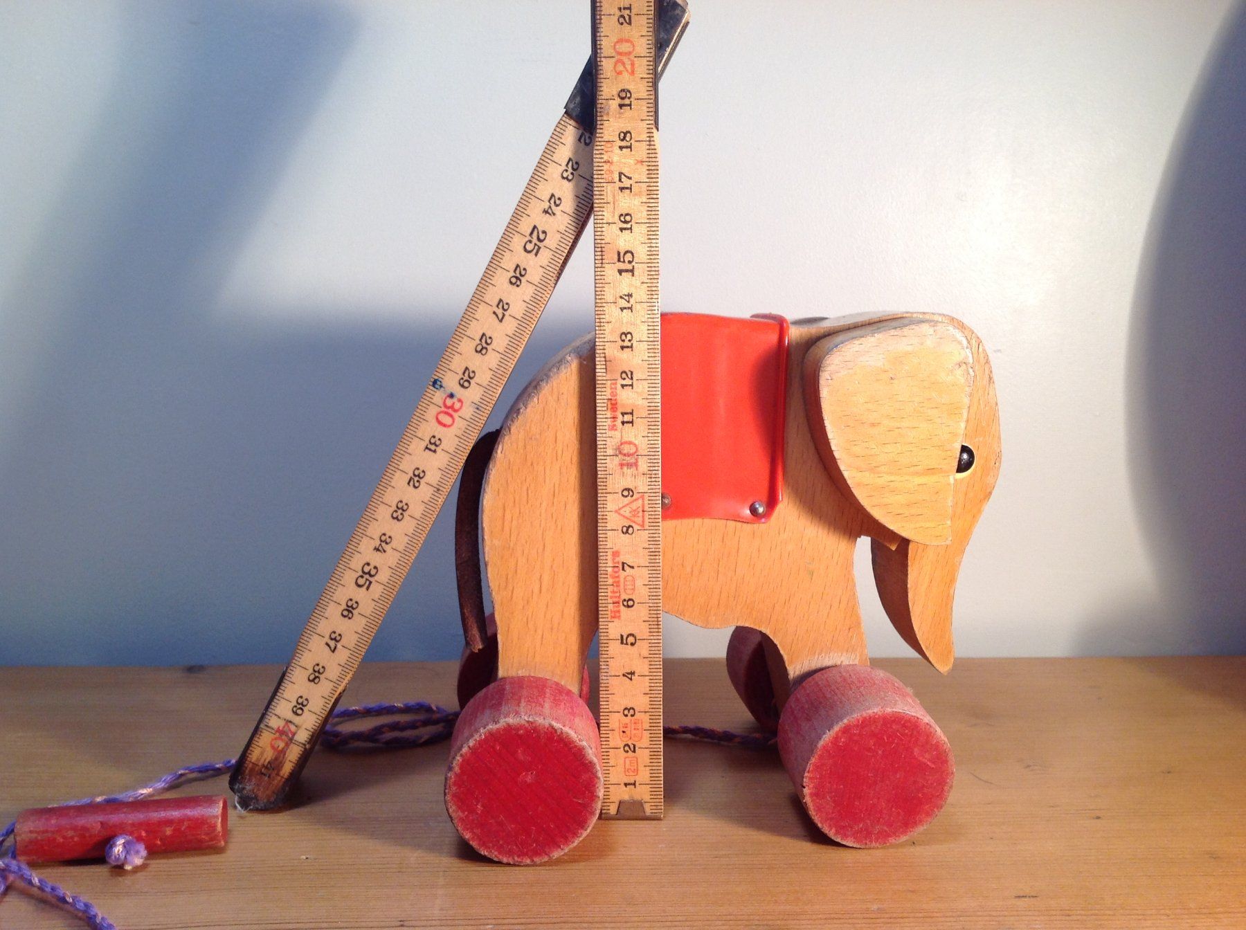 Haba Spielzeuge: pull toy - elephant  / elefant HABA – Gebraucht aus Vuiteboeuf von broticaire 5