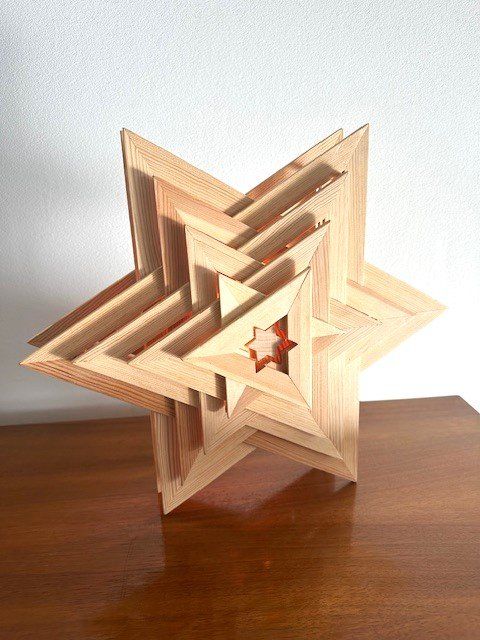 Tutte le decorazioni: beLeuchTeTeR HoLzsTeRn – Usato da Winkel venduto da zeho 2