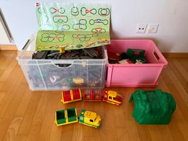 LEGO DUPLO Eisenbahn grosses Konvolut Schienen & Züge