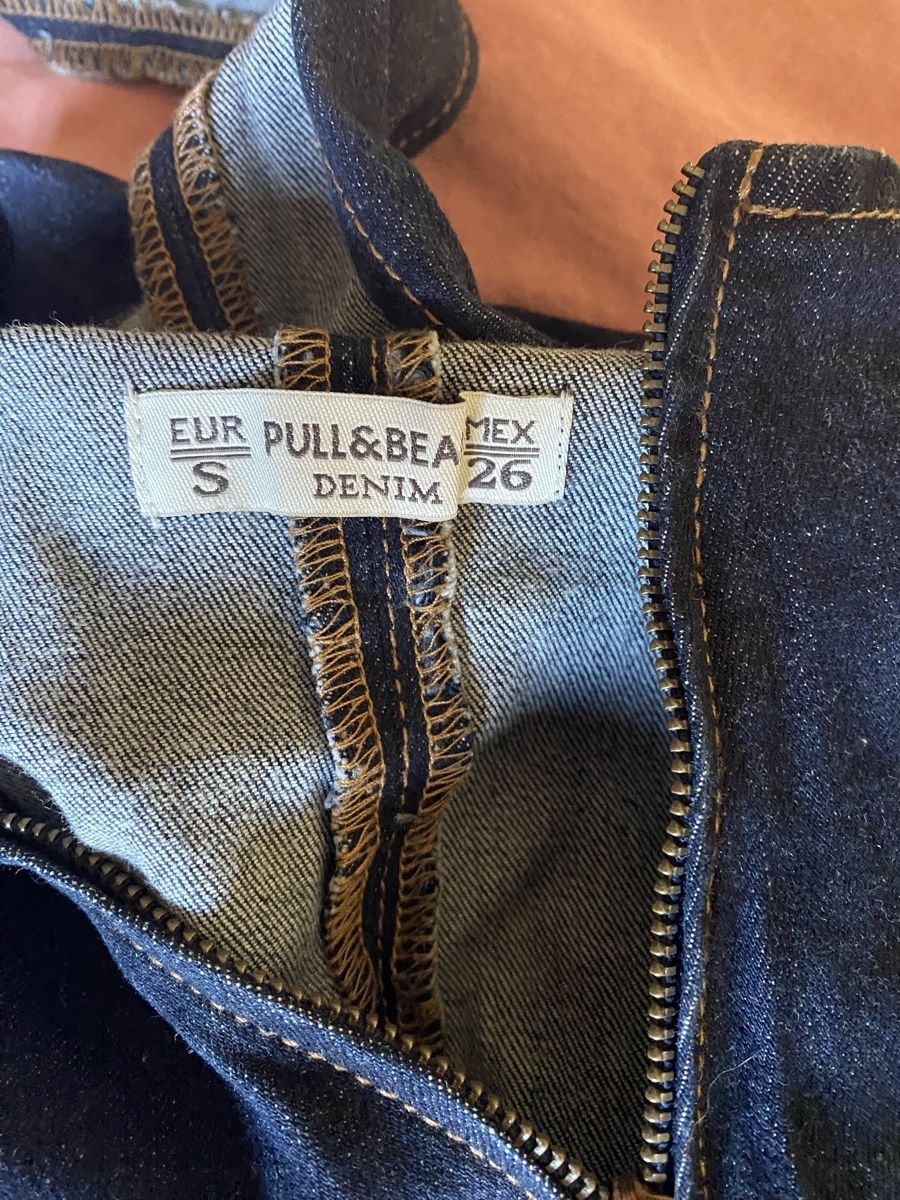 Pull&Bear Gonne: Salopette en jean Pull&Bear taille S – Usato da Lausanne venduto da els_wlr2 3