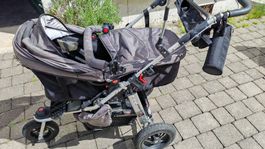 TFK Kinderwagen inkl. Multi-X Babywanne und Buggysitz