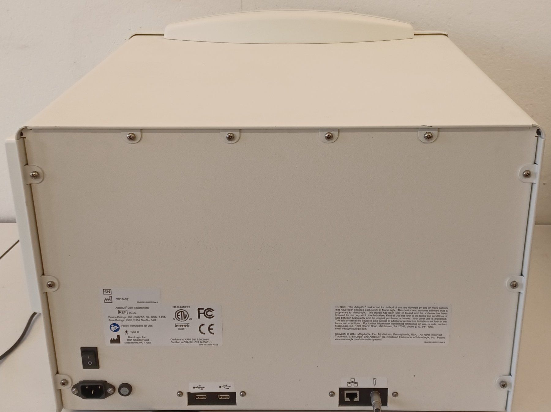 Accessori da laboratorio: Lumithera (Maculogix) AdaptDX Dark Adaptometer – Difettoso da Niederdorf venduto da LeptonAG_Labor 7