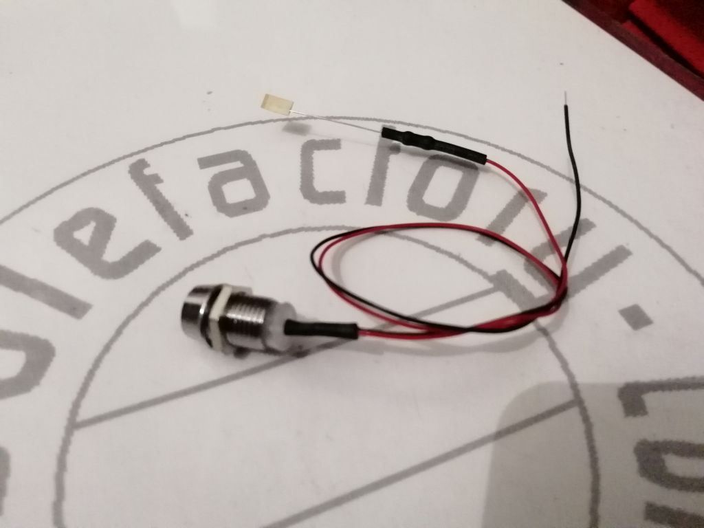 Componenti elettronici: LED 5mm verkabelt, im Halter, warmweiss – Nuovo (secondo la descrizione) da Luzern venduto da Salefactory 2