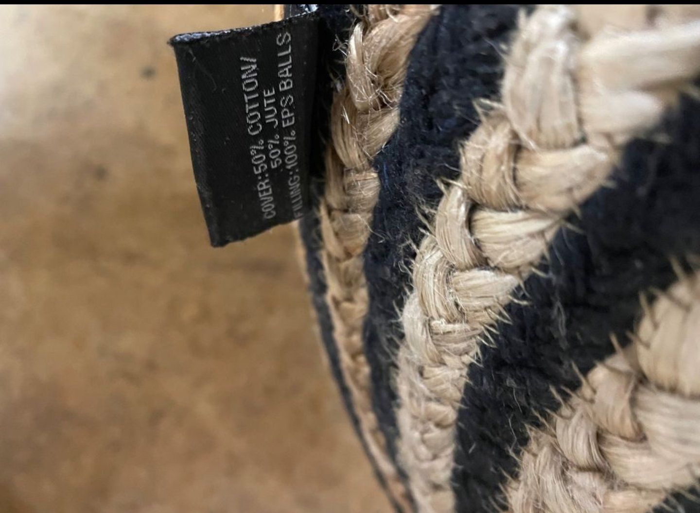 Pfister Sgabelli: Sisal Hocker Pouf – Usato da Winterthur venduto da Ajcps 3