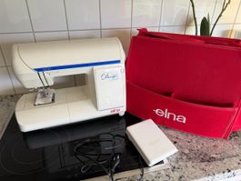 Elna 6200 Nähmaschine mit Zubehör und Tasche! Guter Zustand