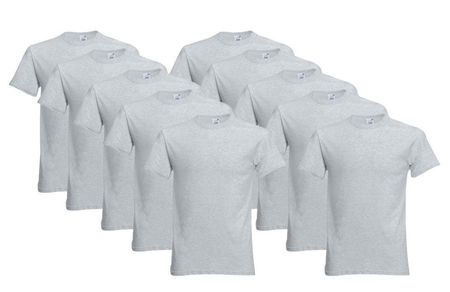 T-Shirt 10er Pack Gr L, Fr. 59.-  Grey