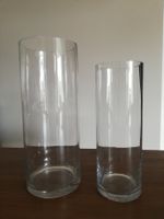 2 Vasen aus Glas