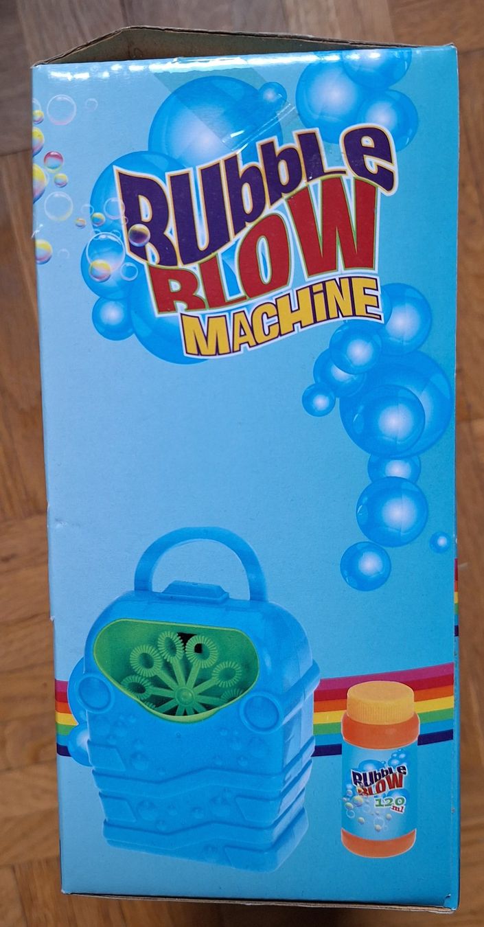 Giocattoli: Seifenblasenmaschine Bubble Blow Machine mit Flüssigkeit – Usato da Langenthal venduto da kiforall 3