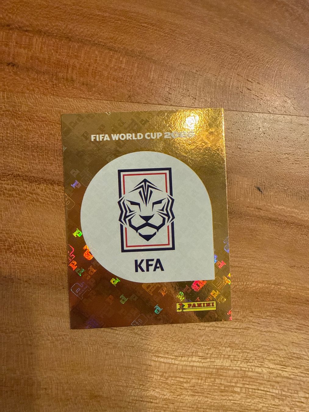 Panini Sammelbilder & Trading cards: WM 2026 Panini Sticker KOR 1 – Gebraucht aus Winterthur von ylaura