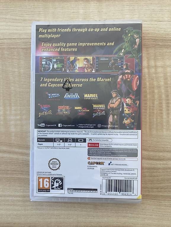 Nintendo Jeux: Marvel vs. Capcom Fighting Collection Nintendo Switch – D'occasion à Düdingen par erw_6lgf 1