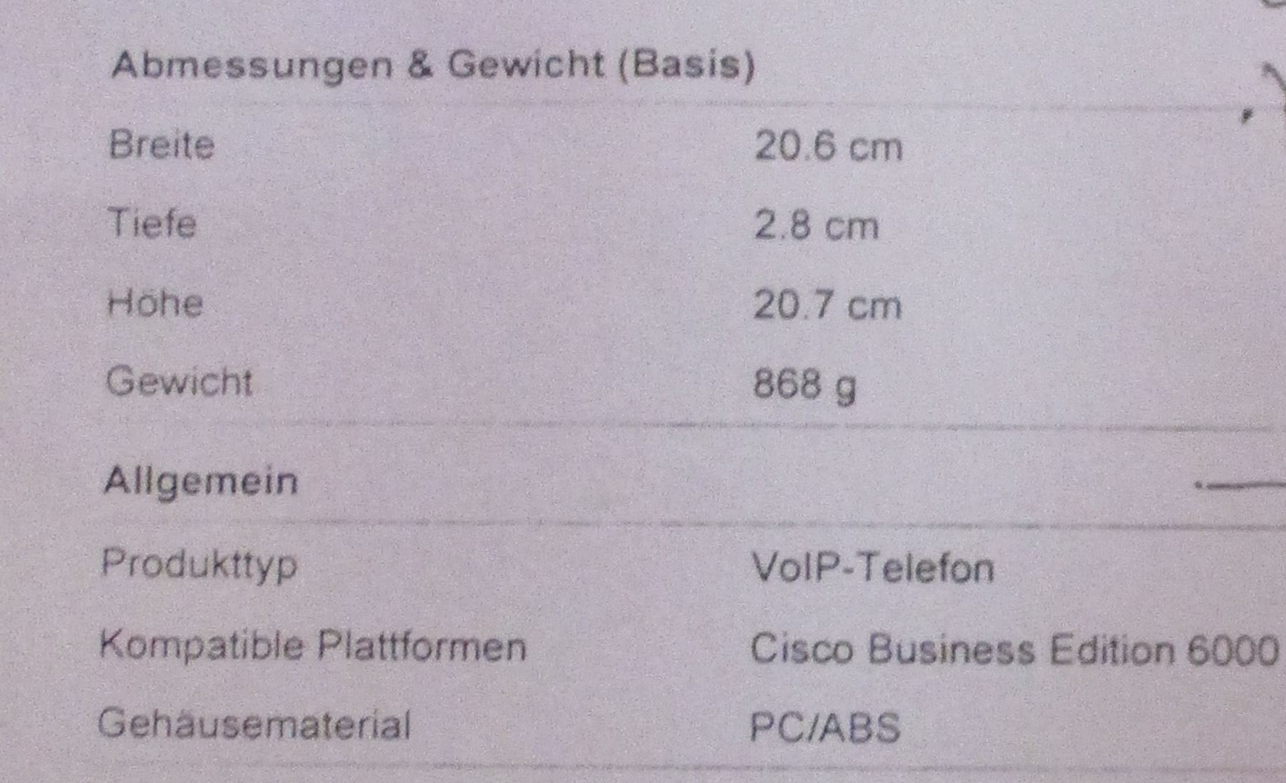 Cisco Telefoni: Neues Cordedphone IP 7841 / CISCO – Nuovo e nell'imballaggio originale da Flumenthal venduto da novbra 1