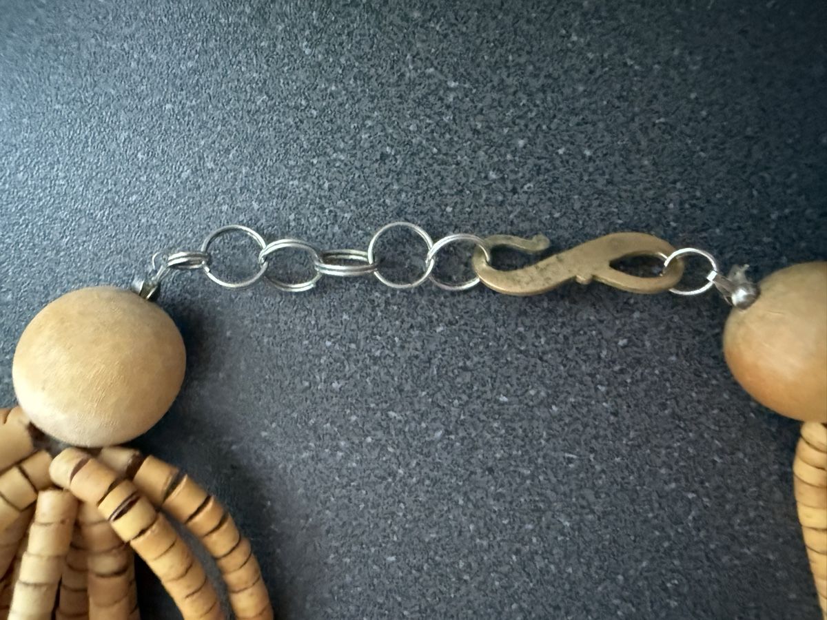 Catenine: Vintage ethnische Halskette – Usato da Lamone venduto da LaCantinaMagica 4