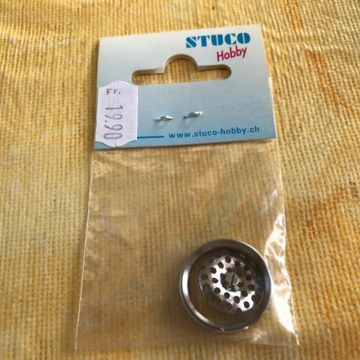 Kit bricolage: STAHLRING MIT SIEB GR.18 – Nuovo e nell'imballaggio originale da Ostermundigen venduto da wini63 3