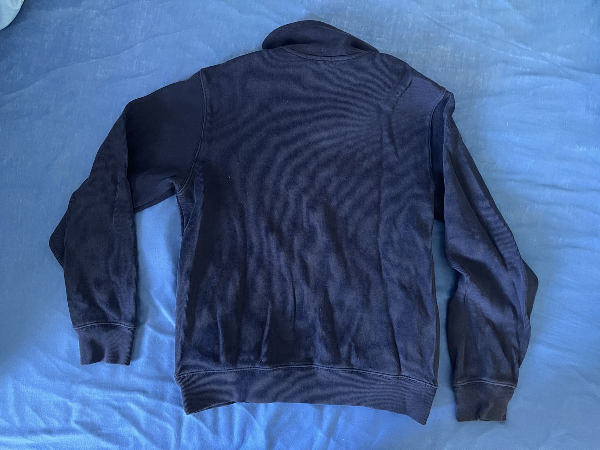 Lacoste Maglioni & Felpe: Lacoste Pullover mit Reissverschluss dunkelblau Grösse S – Usato da Muttenz venduto da murielle4132 5