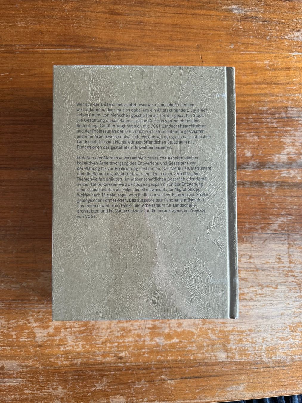 Libri: Mutation und Morphose: Landschaft als Aggregat NEU – Nuovo e nell'imballaggio originale da Zürich venduto da hi_bye_stuff 1