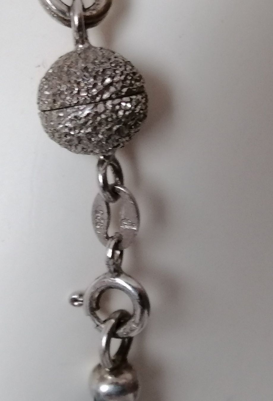 Ketten: Halskette Iolith / Vulkanit, Sterling Silber, Länge 50 cm – Gebraucht aus Oberriet SG von Atir47 6