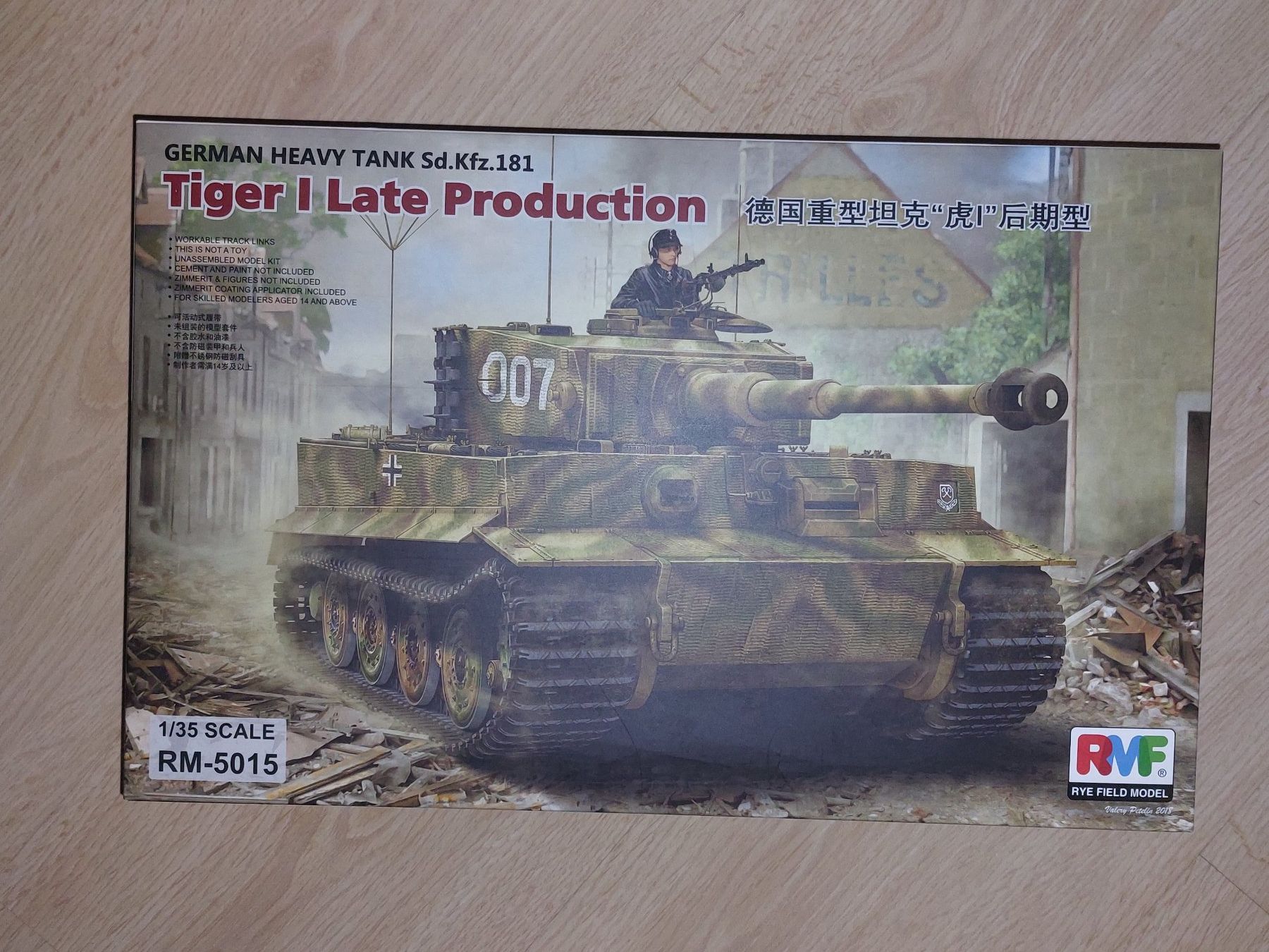 Kit di modellismo & Modellini statici: Rye Field Model Tiger I Late 1/35 – Nuovo e nell'imballaggio originale da SEUZACH venduto da Sibylle223