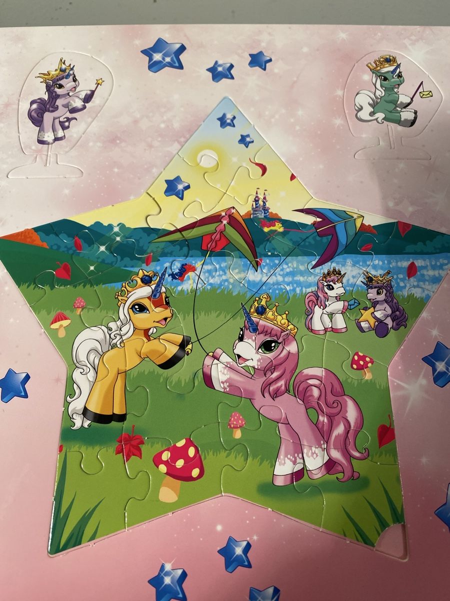 Libri: Filly Unicorn Puzzlebuch, Briefe, Spielfiguren – Usato da Volketswil venduto da Ahot 3
