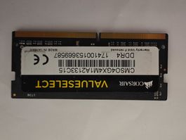 Corsair ValueSelect DDR4 4GB RAM - Boost Your PC Today!