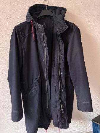 Winterjacke Parka Herren Gr. XL dunkelblau LangerChen np400