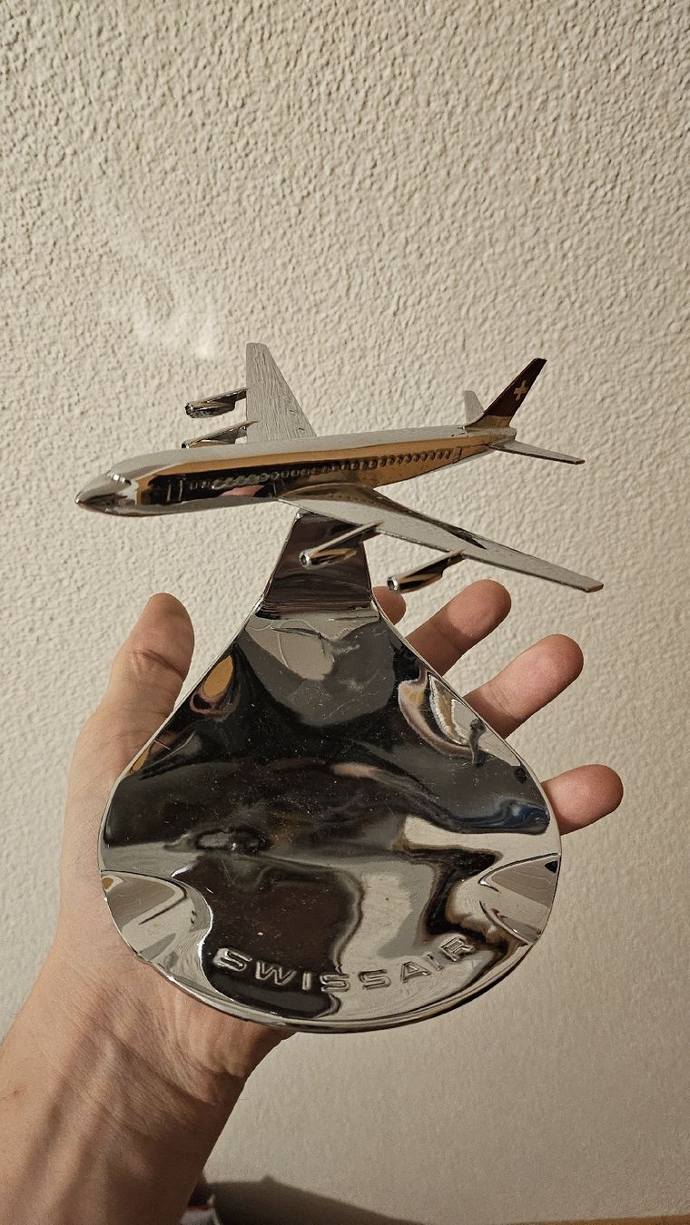 Swissair Portacenere: Swissair Aschenbecher – Usato da Emmetten venduto da Jflow5430