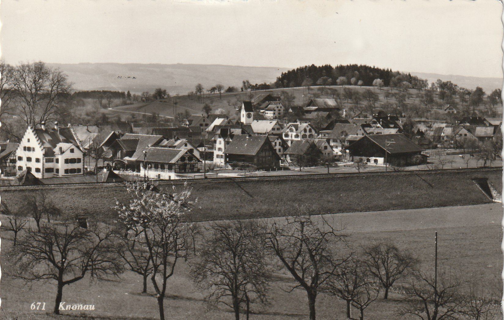 Ansichtskarten: Knonau – Gebraucht aus Rorschacherberg von fratovi2
