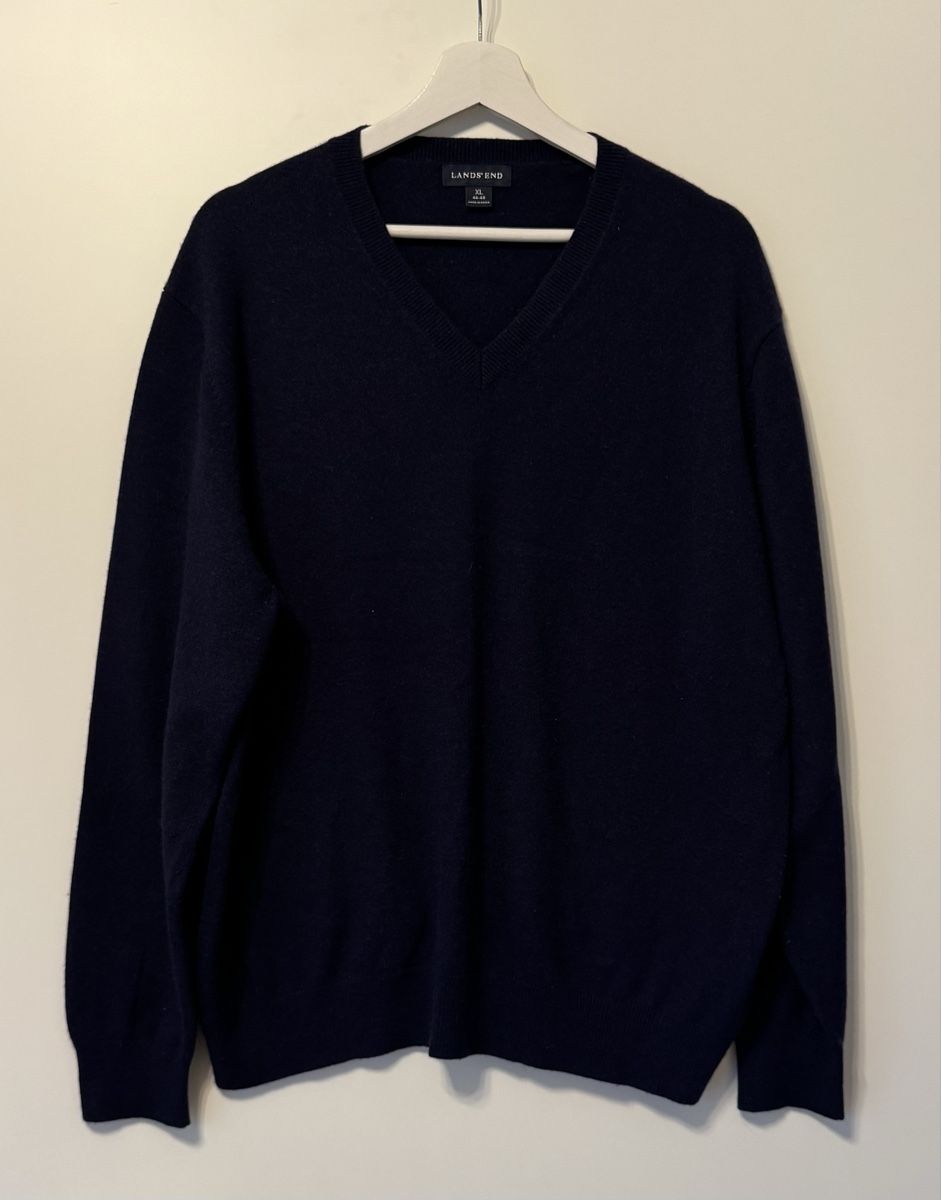 Pulls & Sweat-shirts: LANDS' END 100% Kaschmir Pullover Gr. XL 46-48  – Neuf (Voir description) à Flumenthal par Krajan