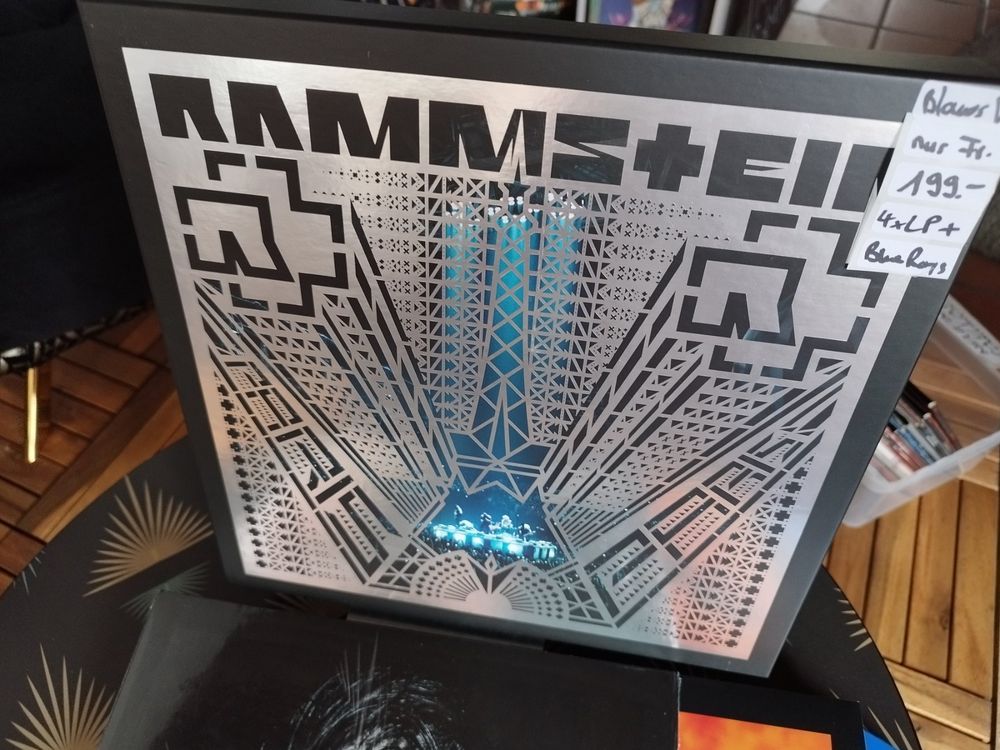 Rammstein Box-Set, Deluxe Edition 4 x Vinyl, LP, Blue 180 gr | Kaufen ...