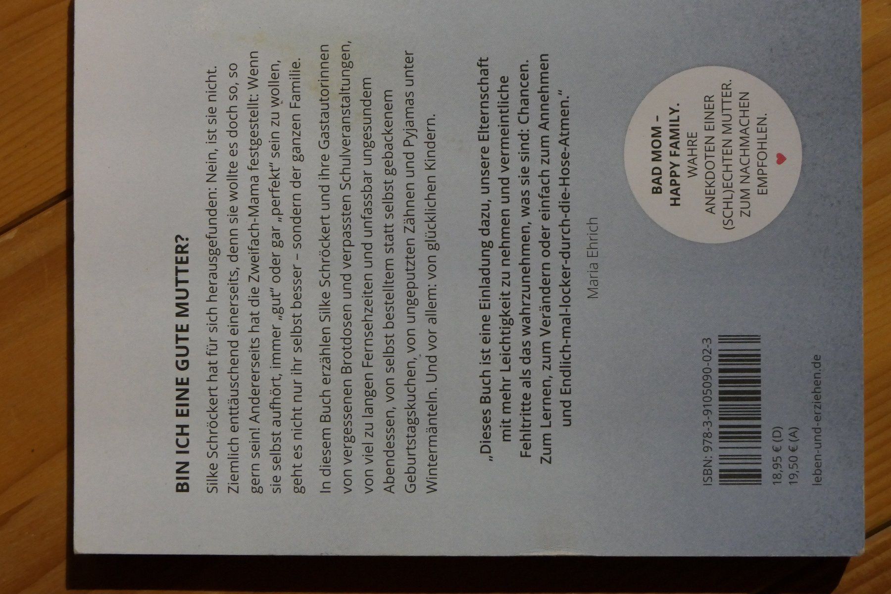 Libri: Bad Mom Silke Schröckert – Usato da La Sagne NE venduto da bet_g298 1