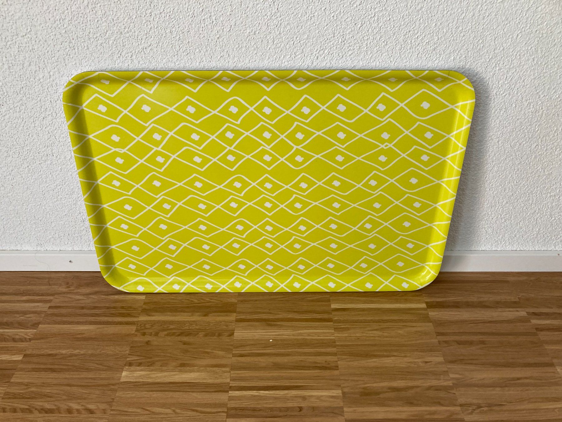 Ikea Piatti di portata: Serviertablett, leicht grün / weiss gemustert – Usato da Zürich venduto da boomens