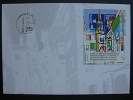 NABA 2000, St. Gallen-Block I, W84 FDC 9.9.99